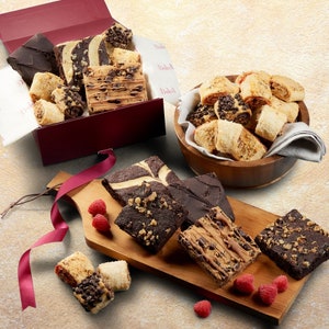 Assorted Brownie and Dessert Gift Box | Sympathy Gift | Gourmet Brownies | Assorted Rugelach | Housewarming Gift | Realtor Closing Gift