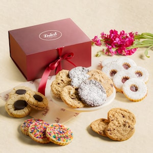 Assorted Cookies Gift Box | Cookie Lover Gift | Gourmet Cookies | Bakery Style Cookies | Housewarming Gift | Luxury Dessert Gift
