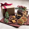 Dulcets Classic Array of Holiday Cookies-Chocolate Brownies, and Rugelah ideal Christmas Gift for Family, him, Her, Friends, & Siblings.