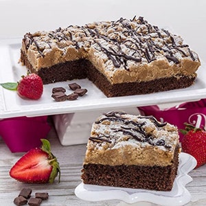 Gourmet Chocolate Crumb Cake Chocolate Dessert Gift Baked Goods Gift Kosher Desserts Bakery Style Cake Boss Birthday Gift image 1