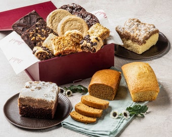 Luxury Dessert Gift Box | Mini Dessert Loaf |Assorted Desserts | Realtor Closing Gift | New Mom Gift | Dessert Care Package
