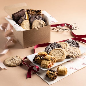 Bakery Gift Box | Dessert Sampler Box | Brownie Gift Box | Thinking of You Gift | Baked Goods Gift | Cookie Gift Basket