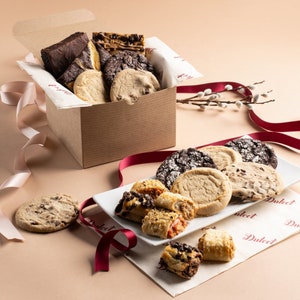 Baker Gift Box | Dessert Sampler Box | Brownie Gift Box | Thinking of You Gift | Baked Goods Gift | Gourmet Cookies | Cookie Gift Basket