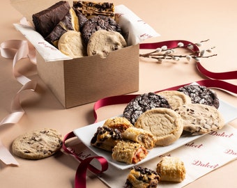 Baker Gift Box | Dessert Sampler Box | Brownie Gift Box | Thinking of You Gift | Baked Goods Gift | Gourmet Cookies | Cookie Gift Basket
