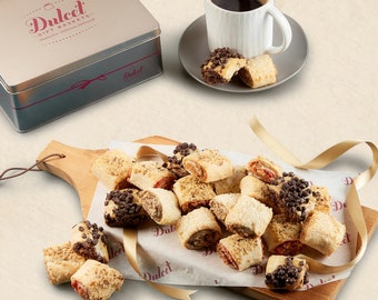 Assorted Rugelach Gift Box | Luxury Dessert Tin |Housewarming Gift | Deluxe Pastry Gift | Dessert Gift Box | Realtor Closing Gift