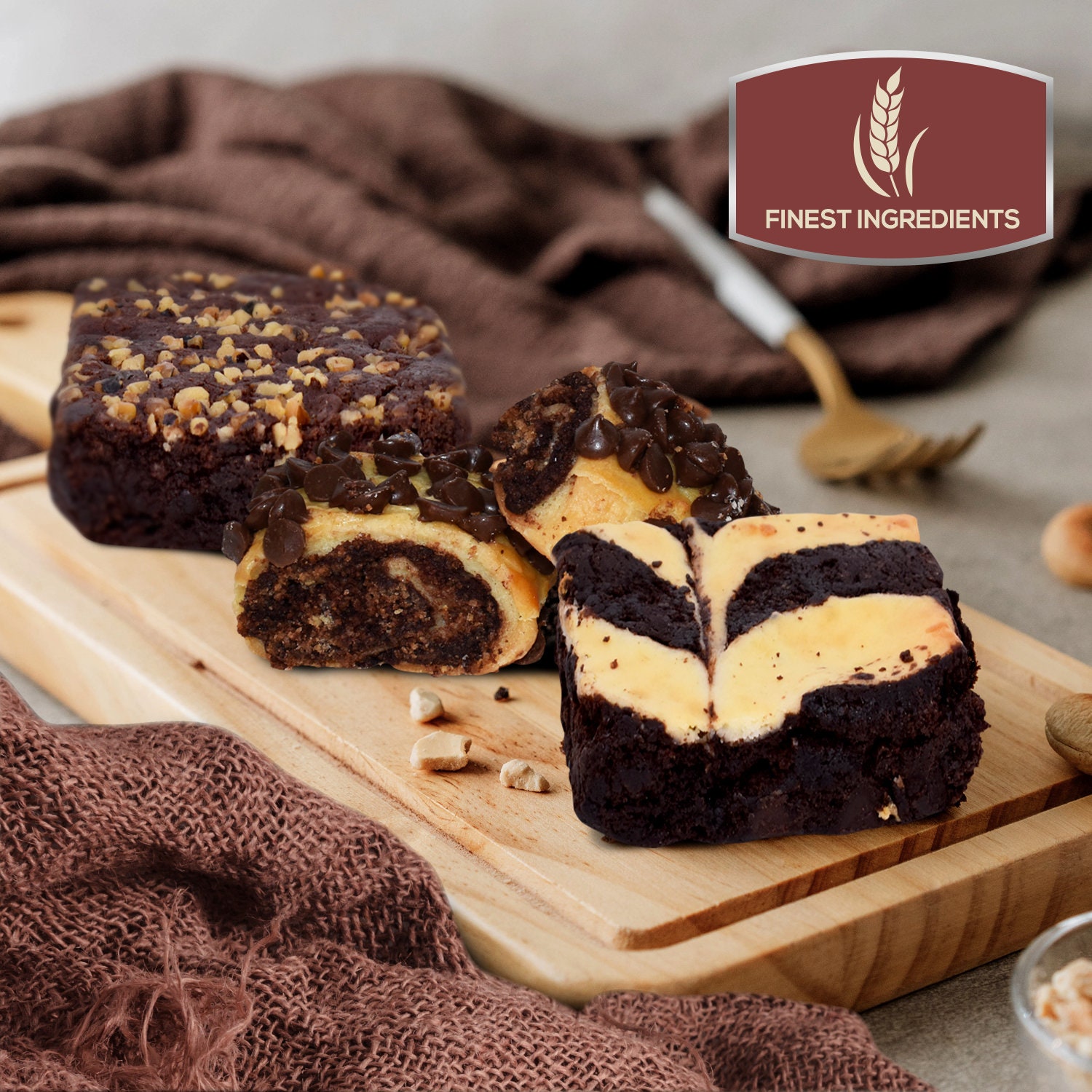 Jumbo Rugelach Assorted Desserts Gift Box | Luxury Dessert Tin | Jumbo Chinese Cookies ...