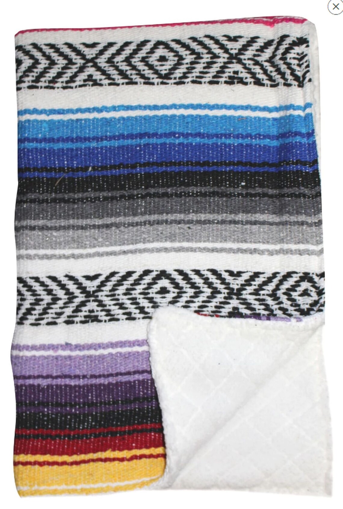 Mexican Baby Blanket Super Soft Sherpa Authentic Mexican Etsy