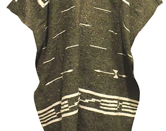 Clint Eastwood Spaghetti Western Cowboy Poncho Costume Sweater, Handwoven