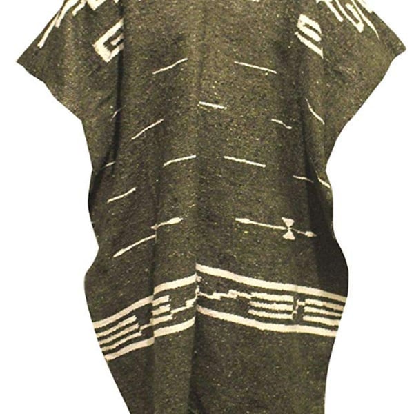 Clint Eastwood Spaghetti Western Cowboy Poncho Costume Sweater, Handwoven