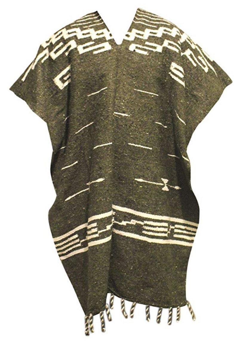 Clint Eastwood Spaghetti Western Cowboy Poncho Costume Sweater, Handwoven image 1