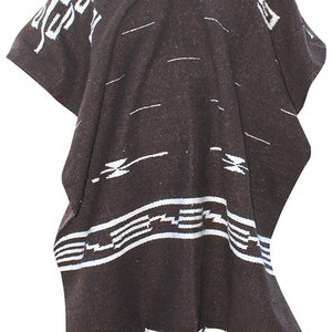 Clint Eastwood Spaghetti Western Cowboy Poncho Costume Sweater, Handwoven image 4