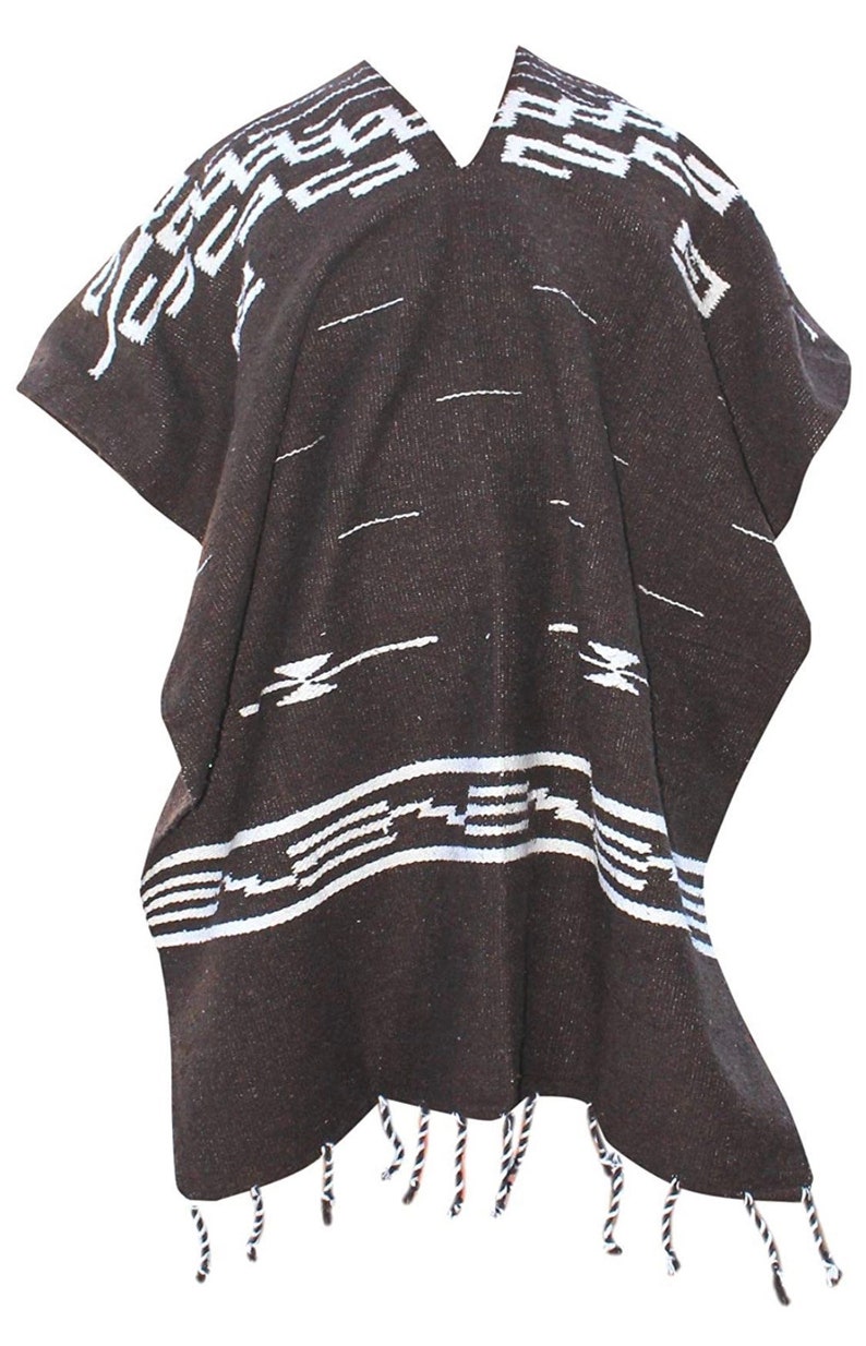 Clint Eastwood Spaghetti Western Cowboy Poncho Costume Sweater, Handwoven image 4