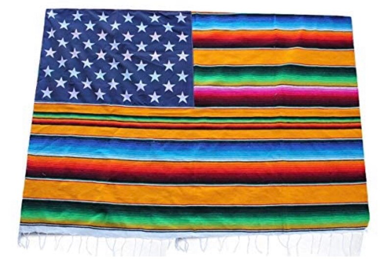 XIUZHEN Blanket Mexican Flag Eagle Throw Blanket Ultra ...