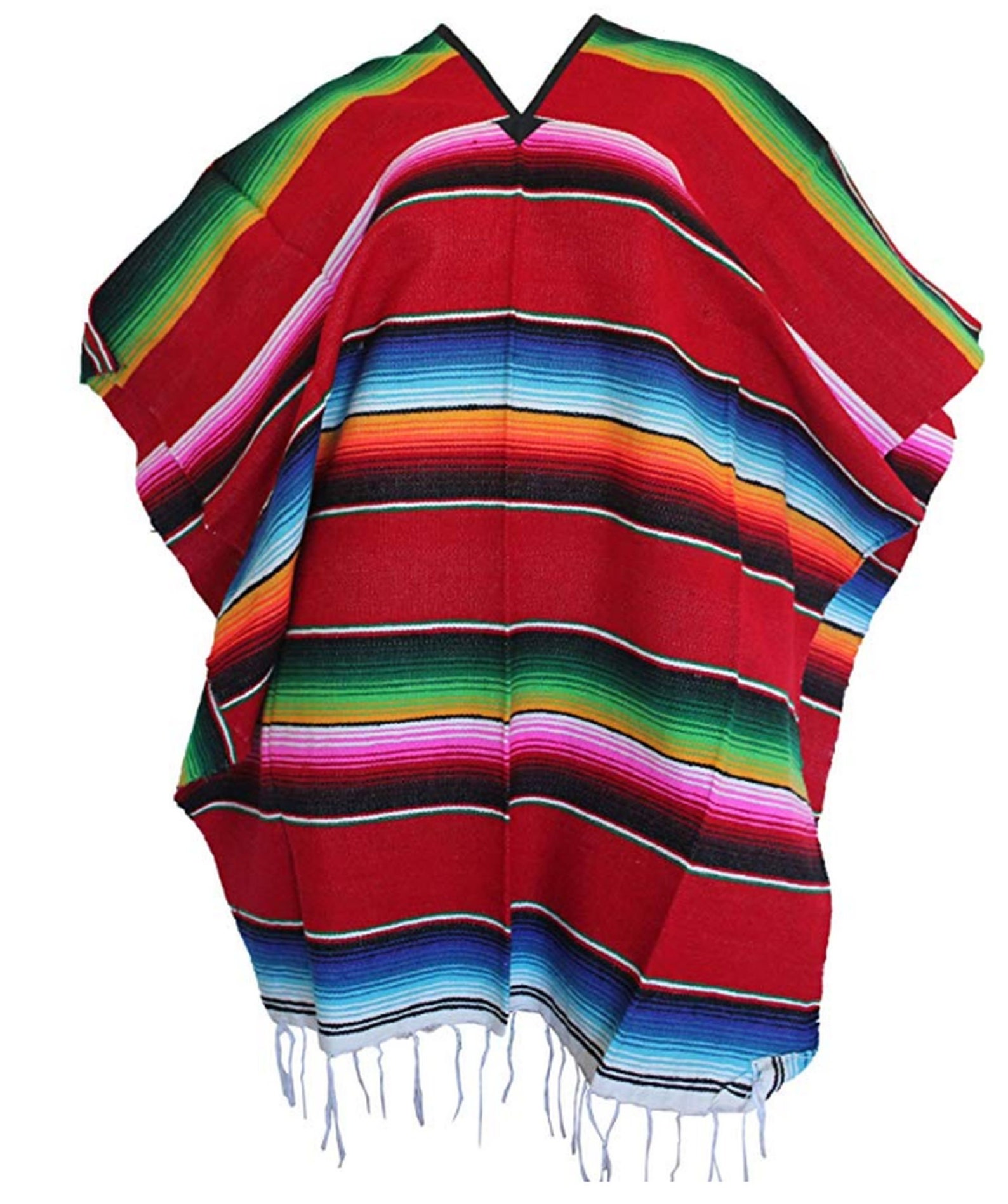 Mexican Serape Sarape Poncho Etsy