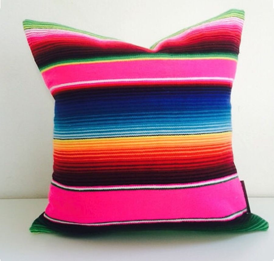 Serape chair cushions hot sale