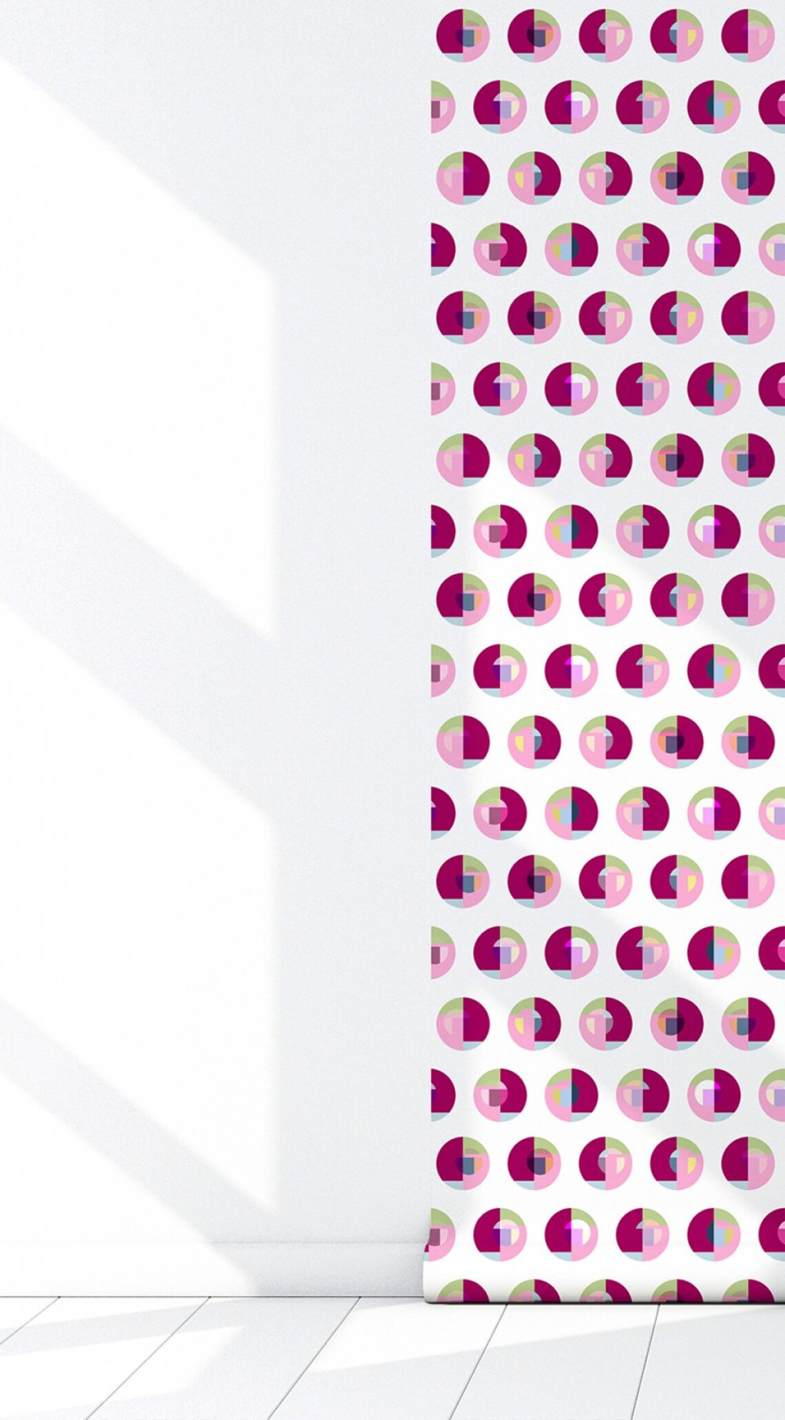 Bubble Gum Peel & Stick Vinyl Canvas Wallpaper Panel | Etsy