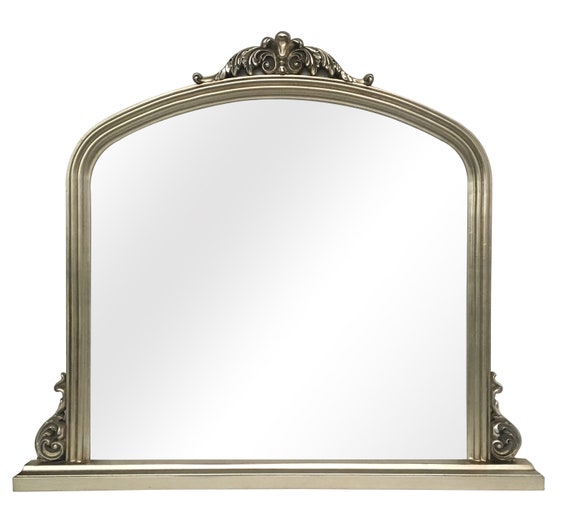 Arched dresser deals mirror