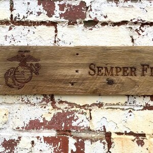 Marine Semper Fi Pallet Wood