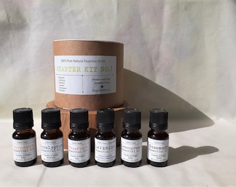 Essential Oil Starter Kit NO. 1 | 100% Pure Natural Essential Oils