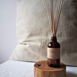 Diffuseur d’huile essentielle de lavande et de menthe poivrée | Parfumé à l’huile essentielle naturelle