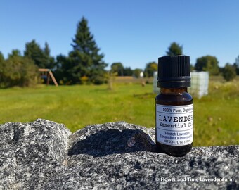Organic French Lavender (Lavandin, Lavandula x Intermedia) Essential Oil | 100% Pure Natural
