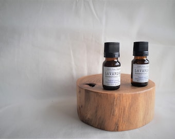 2 bottles of 10ml Organic Lavender Essential Oil (English and French) | 100% Pure Natural