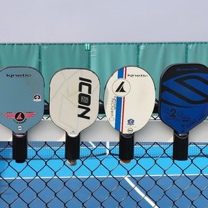PickleRack (tm) Pickleball Paddle Rack