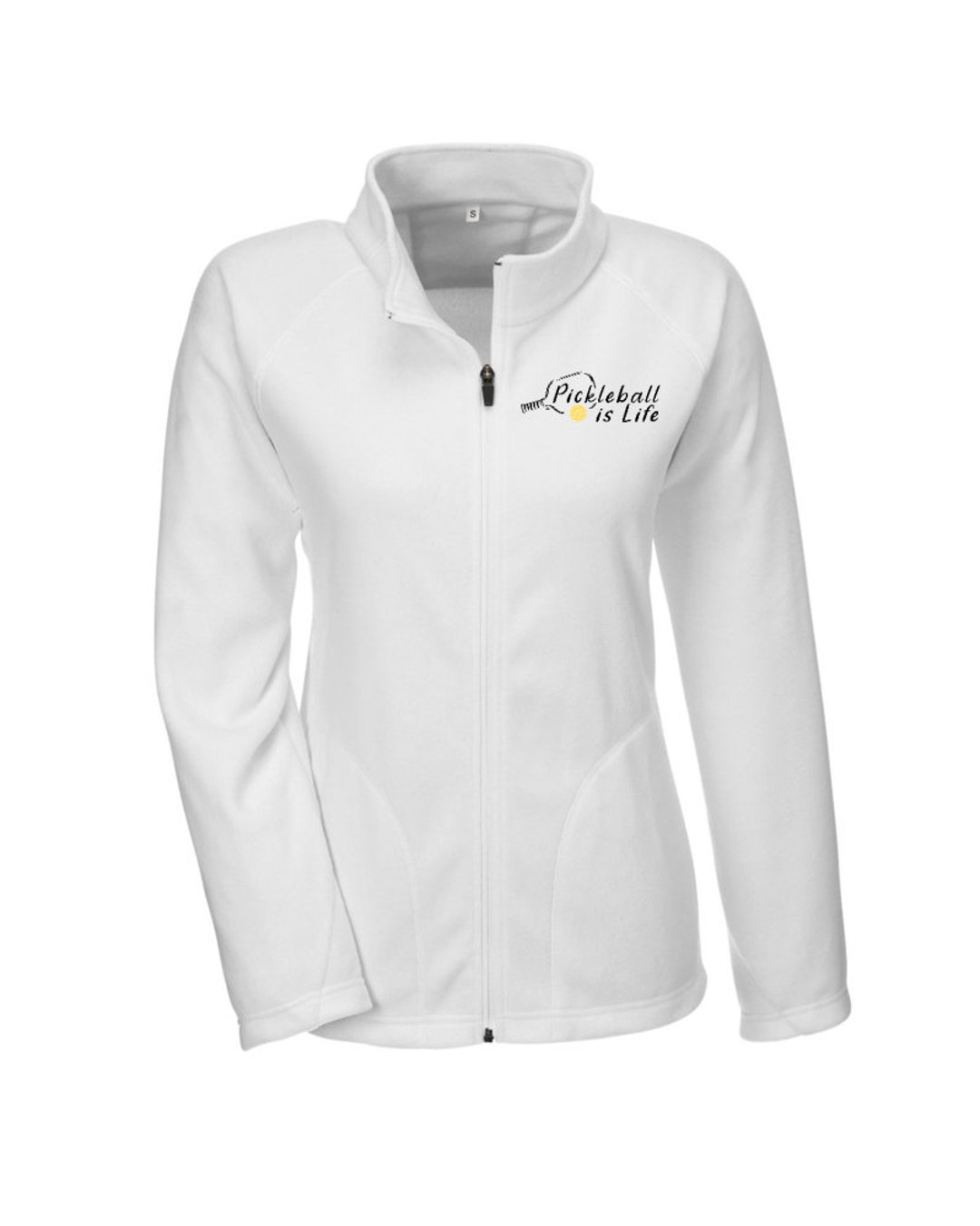 Pickleball is Life Women's Fleece Jacket / Pickleball Etsy