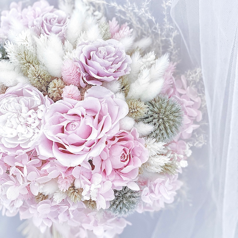 Wedding Bouquets blushed Pink Bridal Bouquet Etsy
