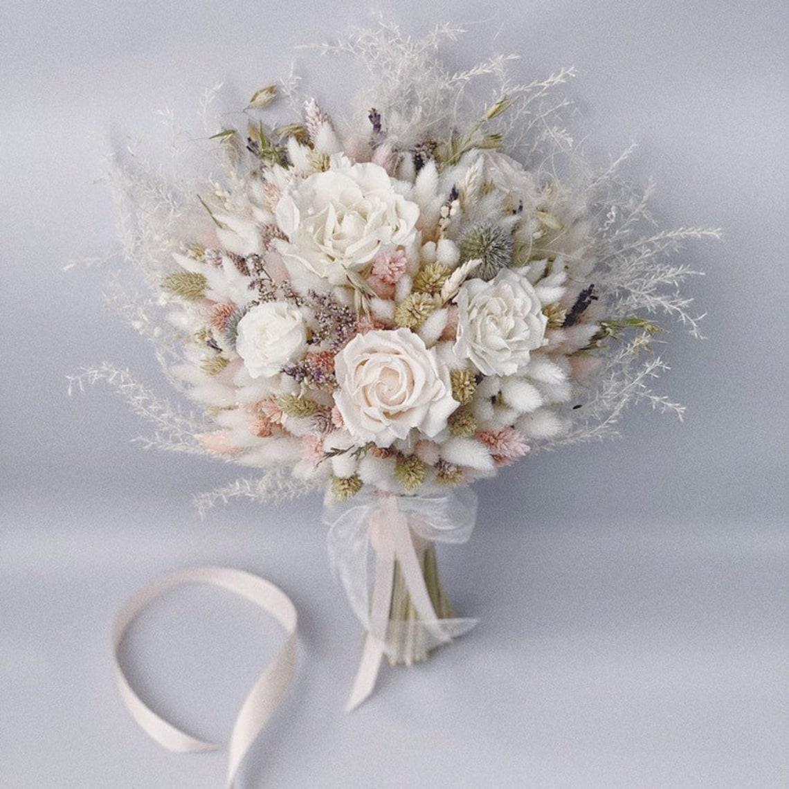 Bridal Bouquet Preserved and Dried Flowers Wedding Bouquet Etsy — free download