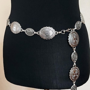 Silber Concho Gürtel