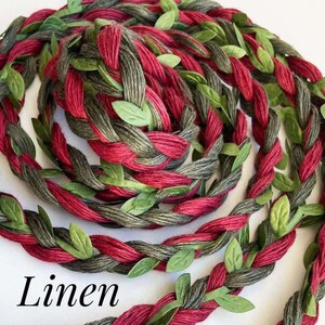 Natural LINEN Handfasting Cord Wedding Ceremony Cord