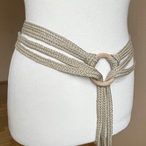 woven tie belt