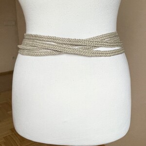 woven tie belt