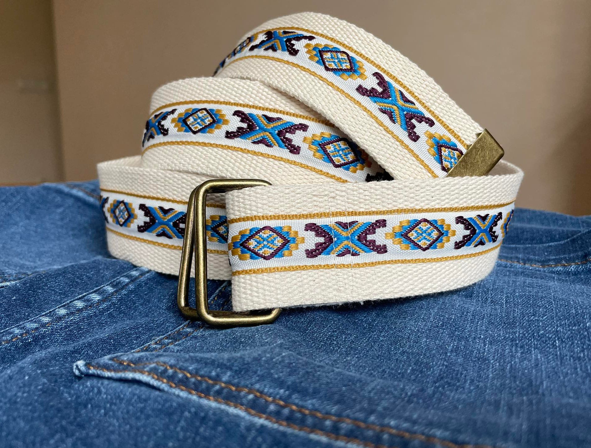 Lot De 12 Boucles De Ceinture Vintage - Anciennes, Couleur Blanche (5cm) - Mercerie Ancienne Française
