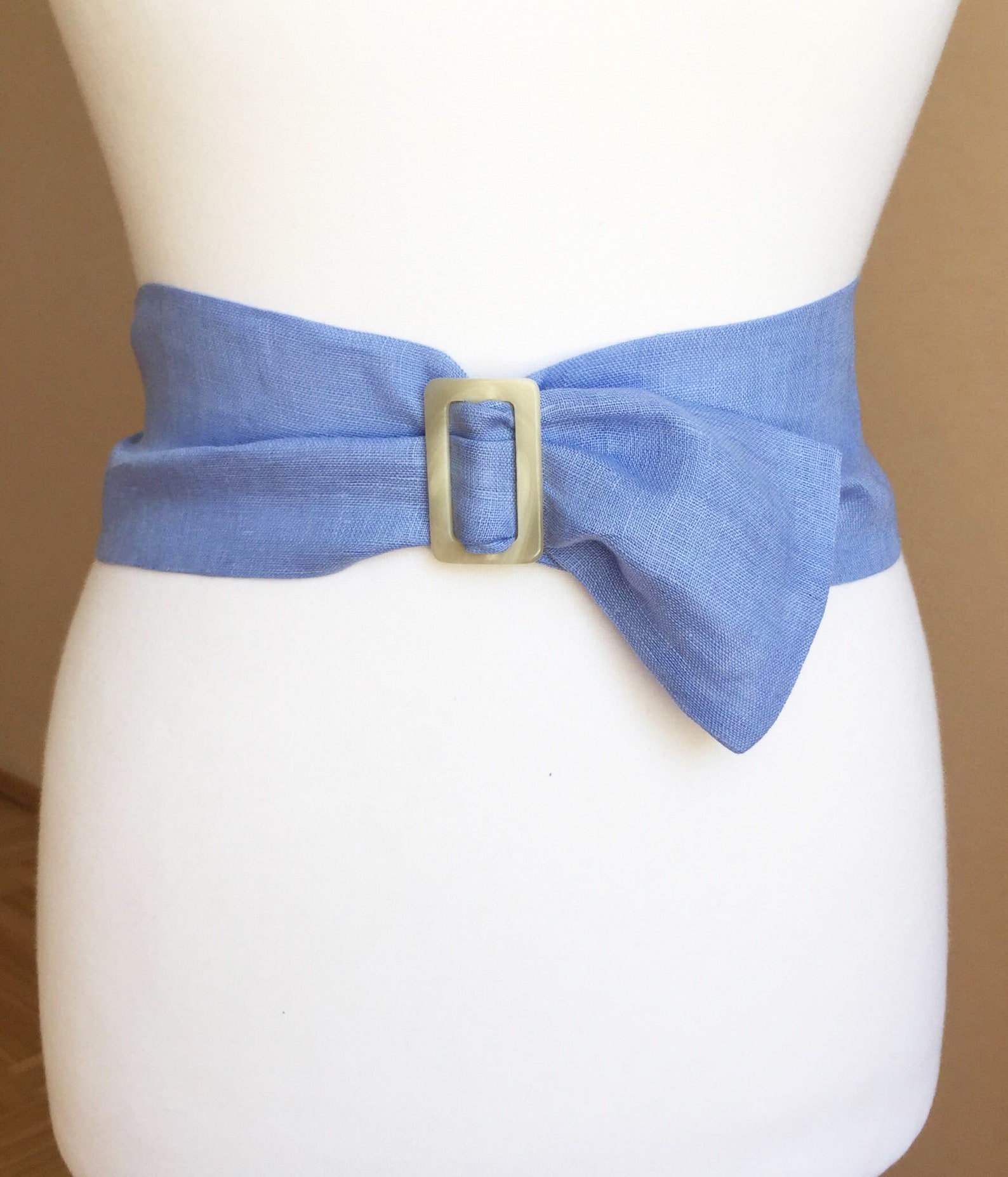 Natural Linen Belt Extra Wide Sash Belt Linen Fashion Dress Etsy