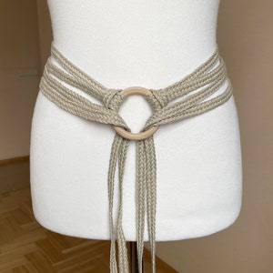 woven tie belt