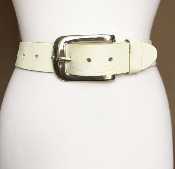 Belt off white white hot sale