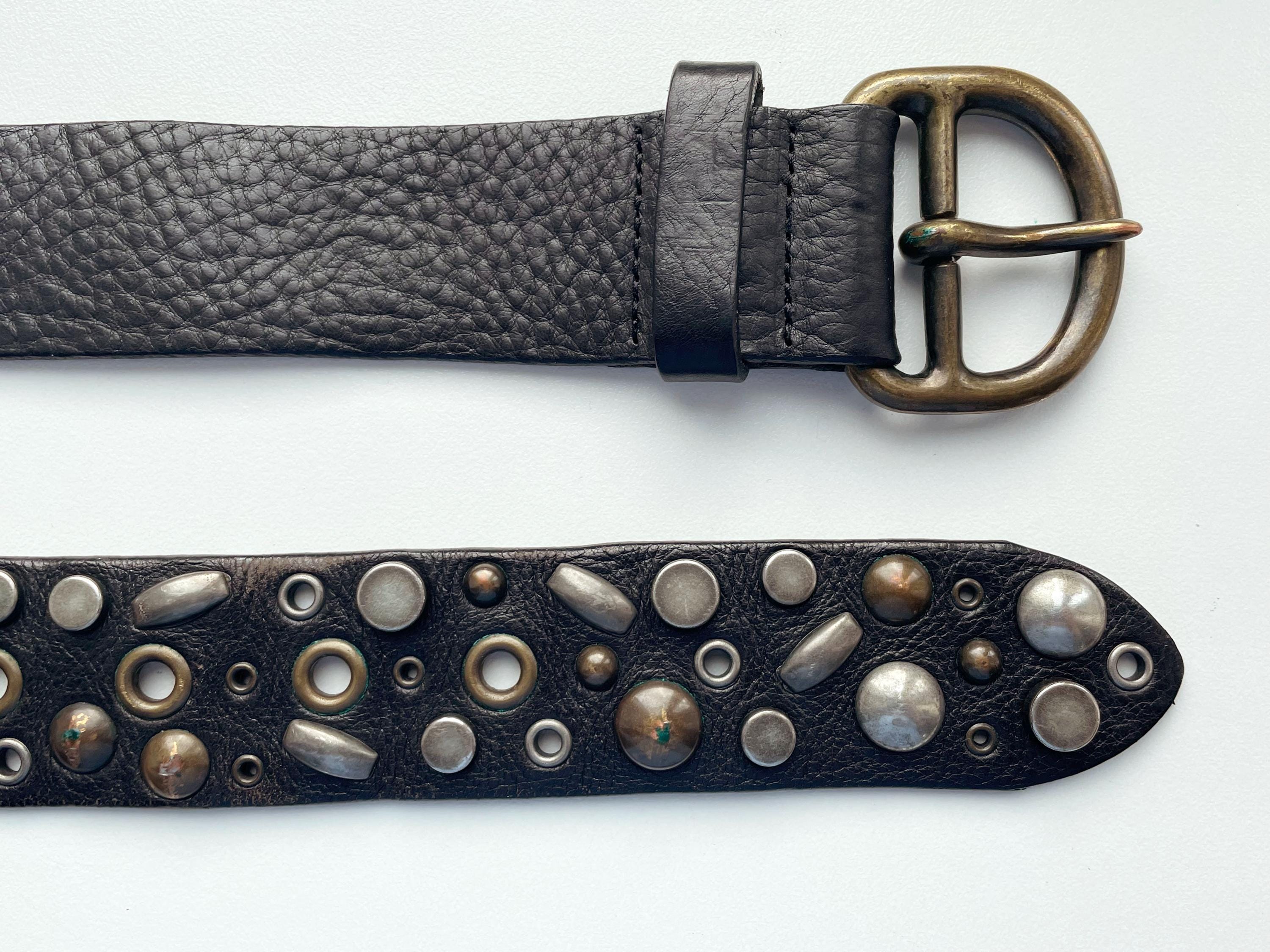 Studded Diesel Belt - Etsy
