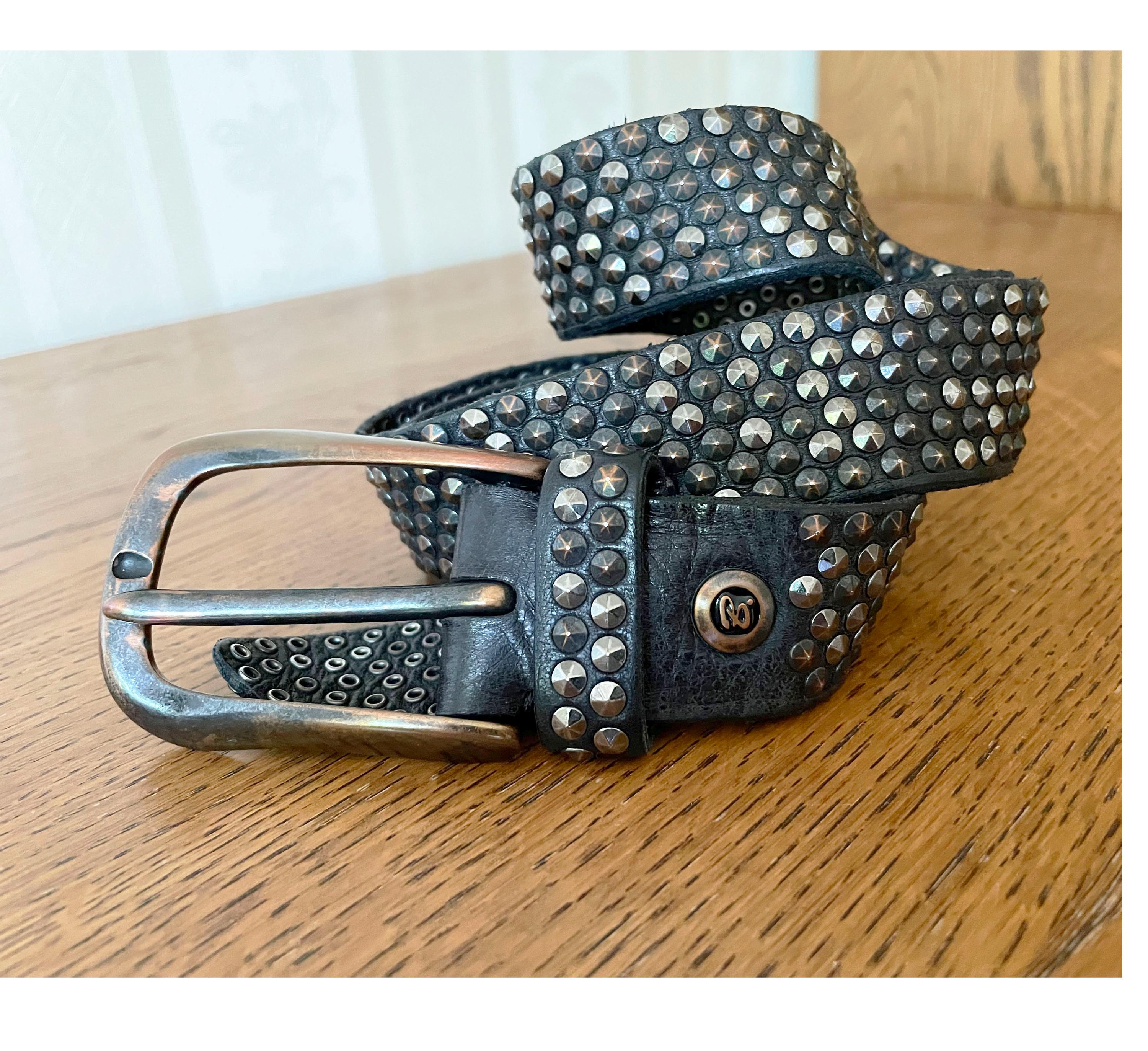 vintage スタッズベルト 5eeda854d1eb068998adca2826e57d