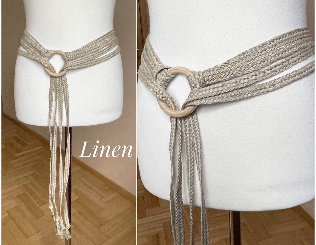woven tie belt
