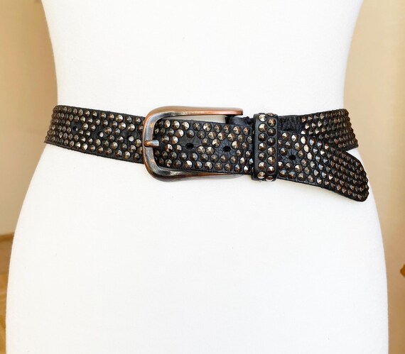 vintage スタッズベルト 5eeda854d1eb068998adca2826e57d