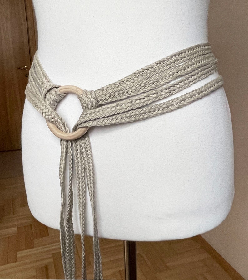 woven tie belt
