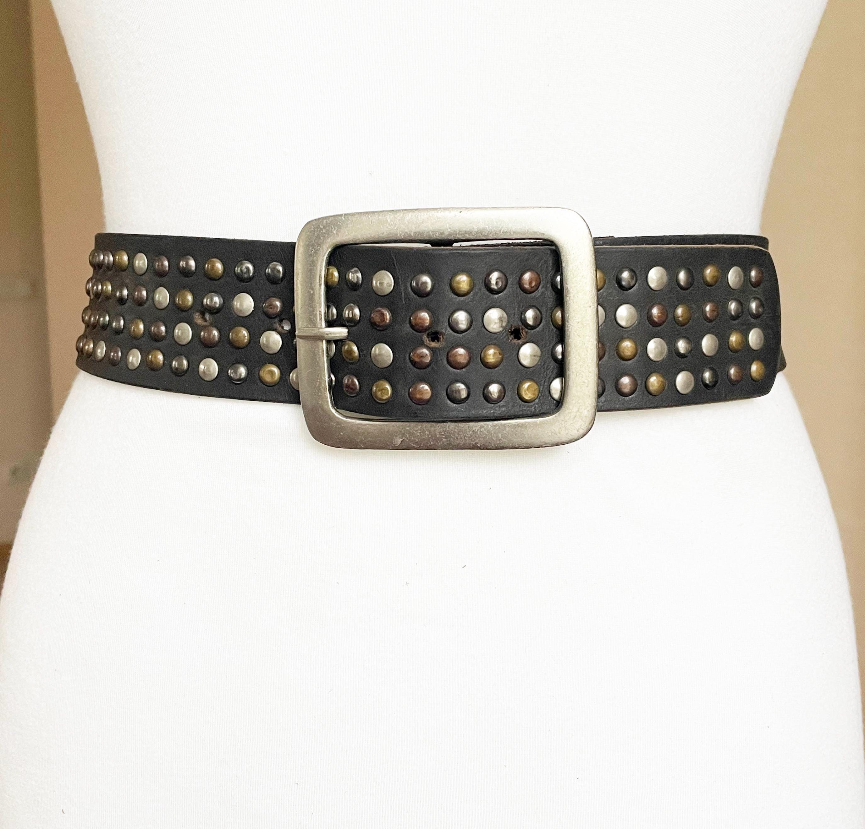 Studded Diesel Belt - Etsy