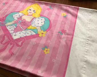 barbie pillowcase