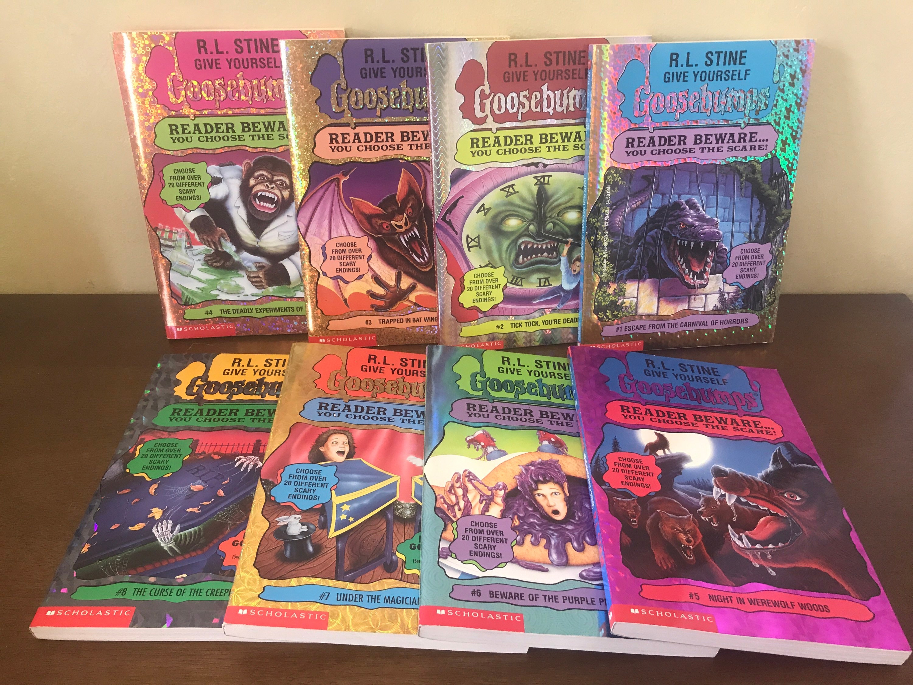 GOOSEBUMPS Apple Paperbacks You Choose the Scare R.L - Norway
