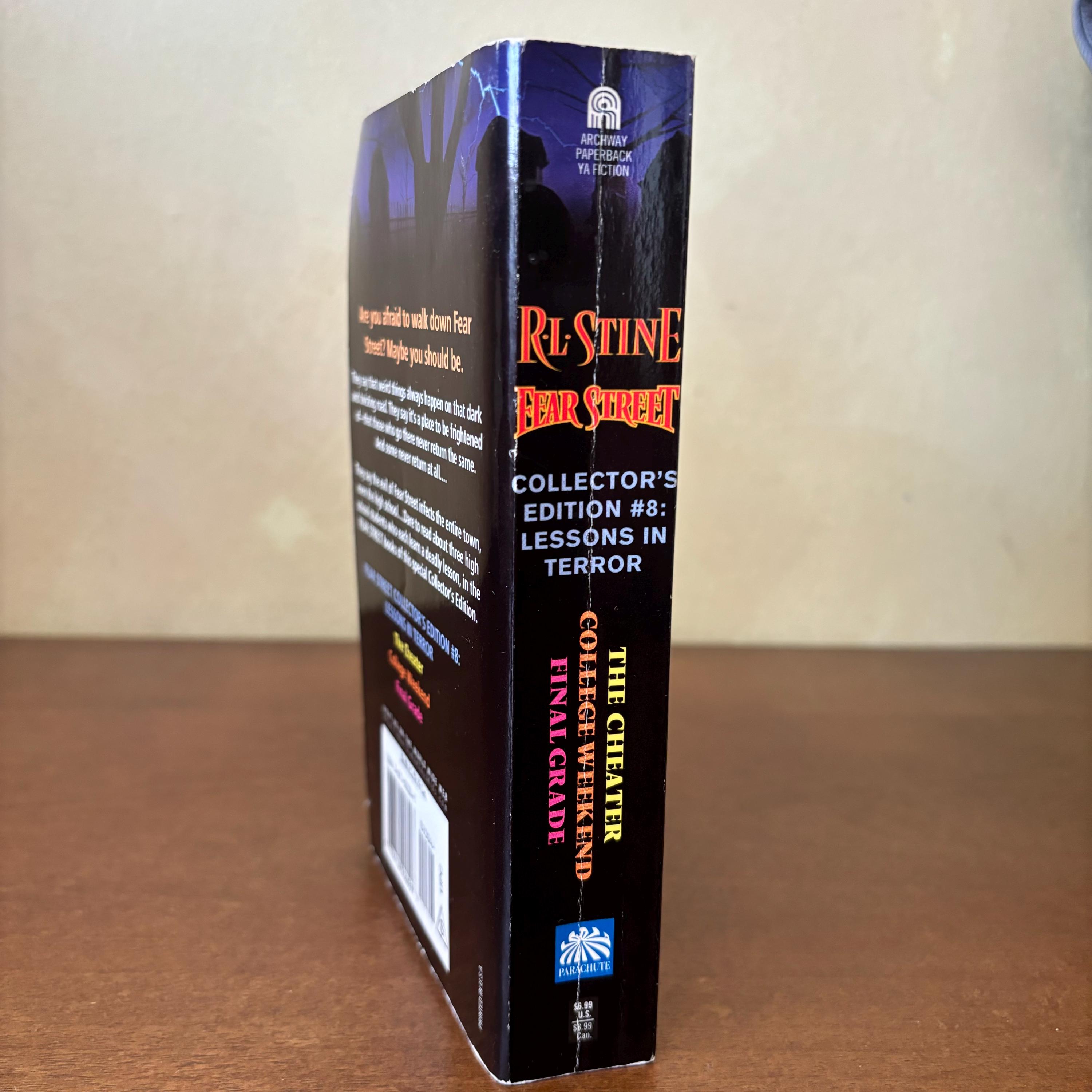 Fear Street Collector's Edition #8 Lessons in Terror RL Stine 1998 Fear Street Collector's Edition #8 Lessons in Terror RL Stine 1998