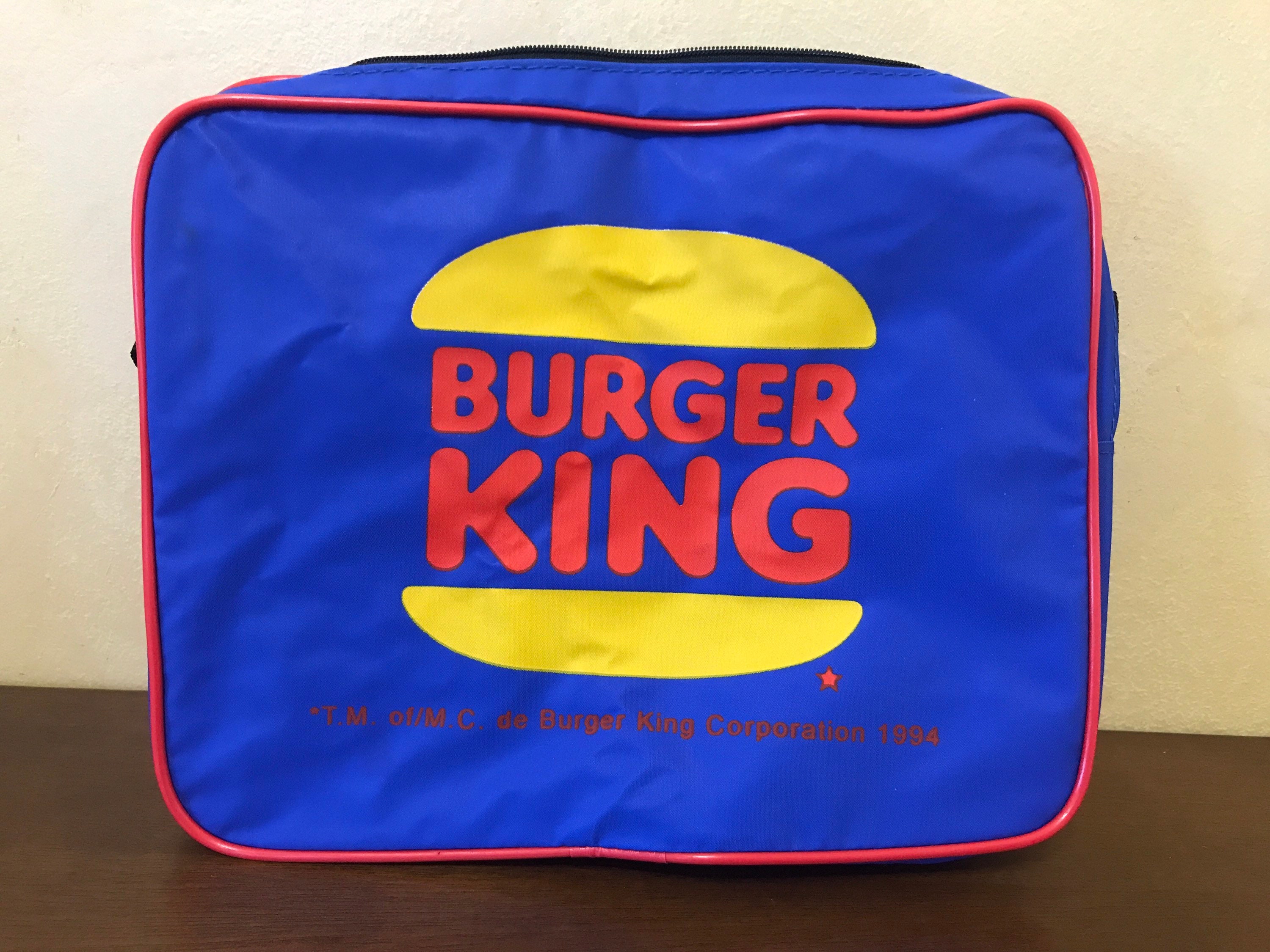 Vintage Burger King Nylon Lunch Bag