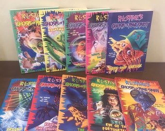 R.L. Stine Ghosts of Fear Street 90s Original RL Stine Children