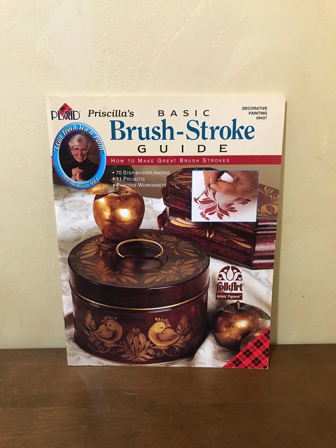 1999 Priscilla's Basic Brush Stroke Guide How to Make Brush Strokes